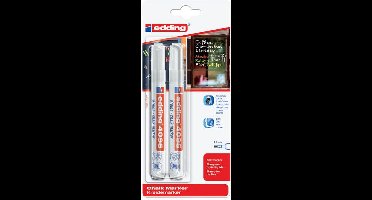 Krijtstift edding 4095 rond wit 2-3mm blister 2 stuks | Blister a 2 stuk | 10 stuks