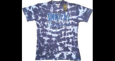Nirvana - Nevermind Wavy Logo Kinder T-shirt - Kids tm 4 jaar - Paars