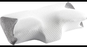 Traagschuim Hoofdkussen - Voorkom Nekklachten - Innovagoods - Visco Elastisch - 62 x 36 x 14 cm