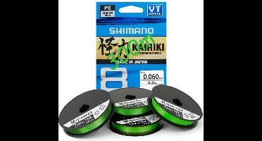 Shimano Kairiki 8 Vlechtlijn 0,42mm 300m Mantis Green