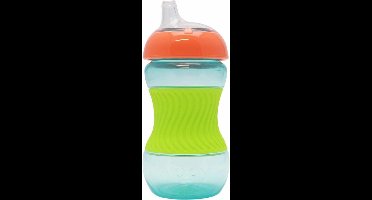Nuby Beker Mini Easy Grip Met Silicone Huls Green 180ml 4mnd+