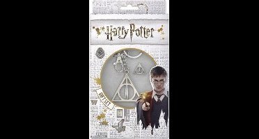 Harry Potter - Gift Set - Deathly Hallow Keyring & Pin Badge