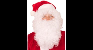 Pruik Baardstel Kerstman