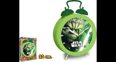 Star Wars Yoda Klok – Staand Model – Groot 32 cm – Decoratie voor Fans & Kinderkamer