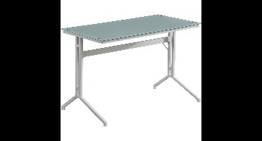 Piranha CAPELIN Bureau – Wit Glas – Compact & Smal PC Bureautafel