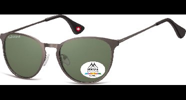 Montana MP88D - Zonnebril - ronde vorm - gunmetal