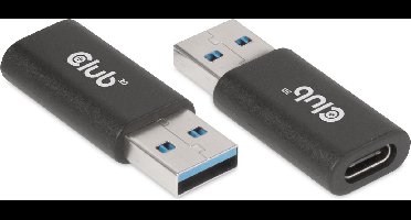 Club 3D USB-A 5Gbps naar USB-C® Adapter M/V