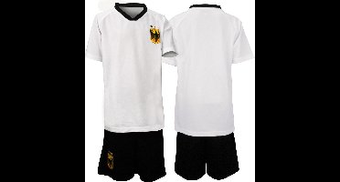 Voetbalset Supporter - Junior - Wit/Zwart - 104