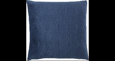 Dutch Decor JOAN - Kussenhoes blauw 45x45 cm - met rits