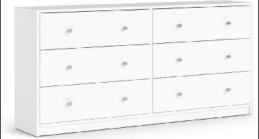 Giga Living Ladekast May - Wit - 143x38x68cm