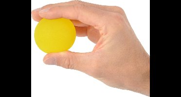 Knijpbal gel Extra Licht - Geel | Handtrainer | Stressbal | MoVeS