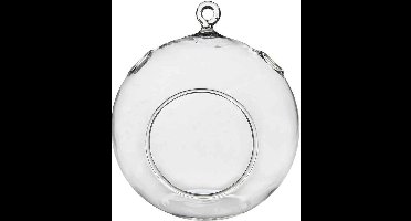 Mica Decorations Sphere Decoratie Glas - H14 x Ø12 cm - Transparant