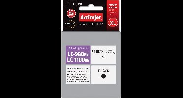 Originele inkt cartridge Activejet AB-1100BNX Wit Zwart