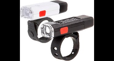 Ikzi Goodnight Twin - Fietsverlichtingsset - Led - USB Oplaadbaar - Zwart