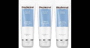 Biodermal P-CL-E Crème Tube - Dagcrème - 3 x 100 ml