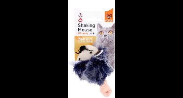 Fofos Shaking Muis Met Geluid Grijs