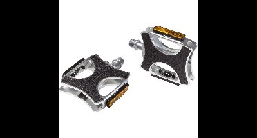 Ergotec Platformpedalen Ep-urban 9/16 Inch Zilver/zwart