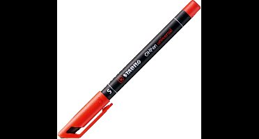 Viltstift STABILO OHpen permanent 841/40 rond 0.4mm rood - 10 stuks