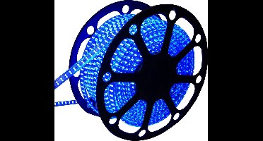 LED lichtslang blauw 50 meter - 7W - 60 LED's/m - IP65 sproeidicht - 230V AC
