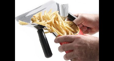HENDI Frites afvulschep donkergrijs voor het vullen van frites