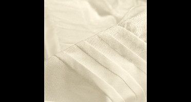 Zydante Dekbedovertrek - Hotel Home Collection - – Microlinnen – Luxe Hotel Look – Ademend en Vochtregulerend – Comfortabel Beddengoed - Plymouth - Creme / 240x200