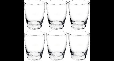 Bormioli Rocco Tumbler waterglazen - 9x - transparant - 280 ml - drinkglazen