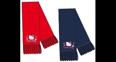 Fleece kindersjaal - Hello Kitty - Rood
