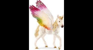 schleich BAYALA - Gevleugelde regenboogeenhoorn, veulen - Unicorn Speelgoed - 70577