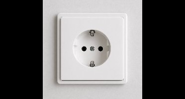 Honeywell PEHA Stopcontact met Randaarde – inclusief afdekraam – Wit