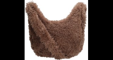 Beagles El Rio Crossbodytas - Fluffy Tas - Schoudertas - Verstelbare Schouderband - Dames - Trendy - Taupe