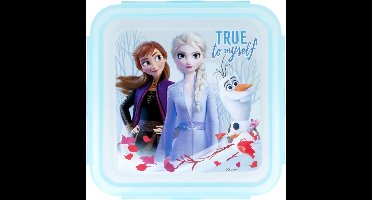 Frozen Bakje - Vierkant - 500 ml - Lichtblauw