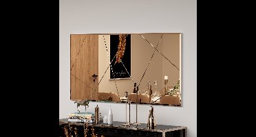Skye Decor, Spiegel, Orezo - Bronze, MDF, Brons, 60 x 2,2 x 120 cm