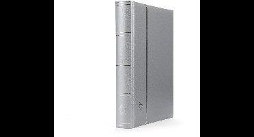 Luxe insteekalbum postzegels Comfort S64 zilverkleurige kaft