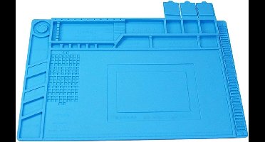Soldeermat - Reparatie Pad - Elektronica Reparatie - Hittebestendig - 45x30cm - Meerkleurig