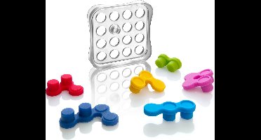 SmartGames Reverso - Dubbelzijdige Pocket Breinbreker & Fidget Toy - Compact Reisspel & Solospel - Vanaf 6 Jaar