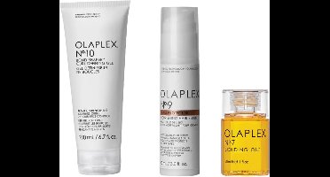 OLAPLEX Deluxe Set Voor Krullen - Nº.7 Bonding Oil + Nº.9 Bond Protector Nourishing Hair Serum + N°.10 Bond Shaper™ Curl Defining Gel
