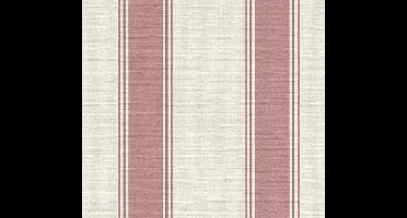 STREPEN BEHANG | Klassiek - Crème Rood - LivingWalls Michalsky 5