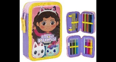 Gabby's Dollhouse Gevulde Etui - Paars