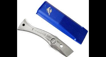 Delphin Professioneel Stanleymes - Incl. Kunststof Beschermhoes & 10 Rechtemesjes & 10 Haakmesjes