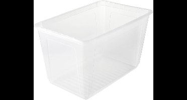 Opbergdoos - Opbergdoos met Luchtregelsysteem - 59 x 39 x 35 CM - 52 l - Transparant