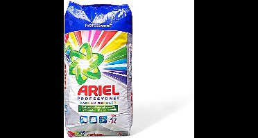 Ariel Professioneel Briljante Kleuren 10 KG – Krachtig Waspoeder – Beschermt Kleuren & Vezels – Voor Stralend Schone Kleding – Professionele Kwaliteit - Brilliant Colors 10 KG – Powerful Laundry Detergent – Protects Colors & Fibers – Professional