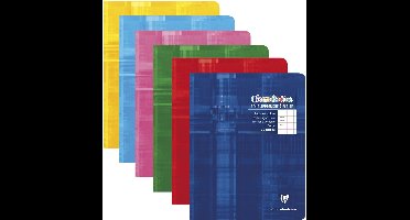 Clairefontaine 3795C, Patroon, Verschillende kleuren, 16 vel, 90 g/m², Softcover, Universeel