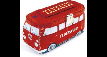 BRISA VW Collection - Volkswagen neopreen universele make-up-, cosmetica-, reisapotheek-tas in T1 Bulli Bus-design