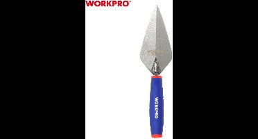 WORKPRO WP322007 Metselspaan 150 mm – Softgrip – Compact en Duurzaam – Voor Mortel en Metselwerk