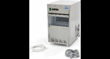 Ijsblokjesmachine - 24 Kg/Dag - Holle Ijsblokjes - Luchtgekoeld