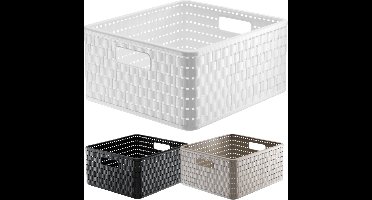 Rotho mand COUNTRY 34 x 30 x 16 cm wit