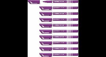 STABILO SENSOR - Fineliner 0,3 mm - Lila - Doos 10 stuks