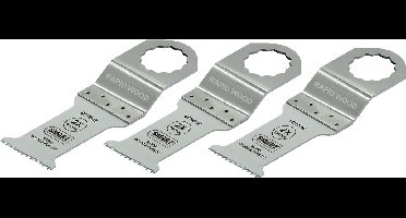 SMART Blades RapidWood Supercut & Vecturo Multitool Zaagblad - Hout/Plastic - 32x51mm - 3 stuks