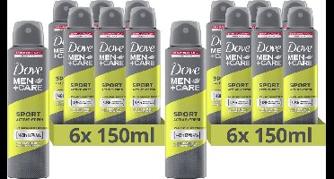 Dove Deo Spray - Men Sport - Voordeelverpakking 12 x 150 ml