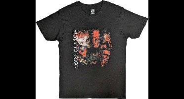 System Of A Down - Painted Faces Heren T-shirt - XL - Zwart